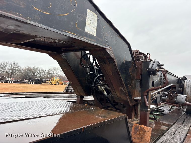 image for item EE1436 1964 Loadcraft M4-910-DDSLB lowboy equipment trailer