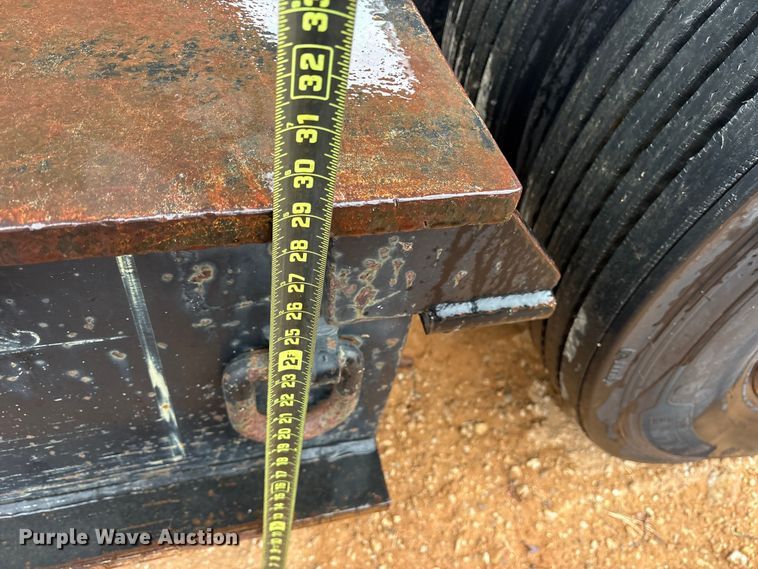 image for item EE1436 1964 Loadcraft M4-910-DDSLB lowboy equipment trailer