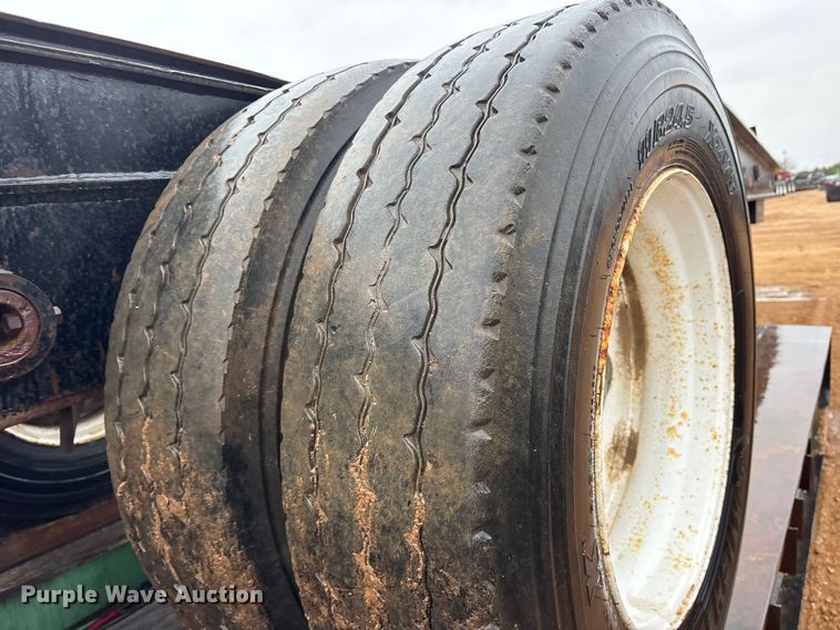 image for item EE1436 1964 Loadcraft M4-910-DDSLB lowboy equipment trailer