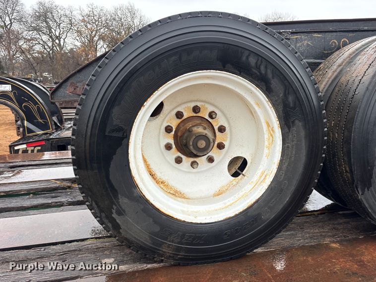 image for item EE1436 1964 Loadcraft M4-910-DDSLB lowboy equipment trailer