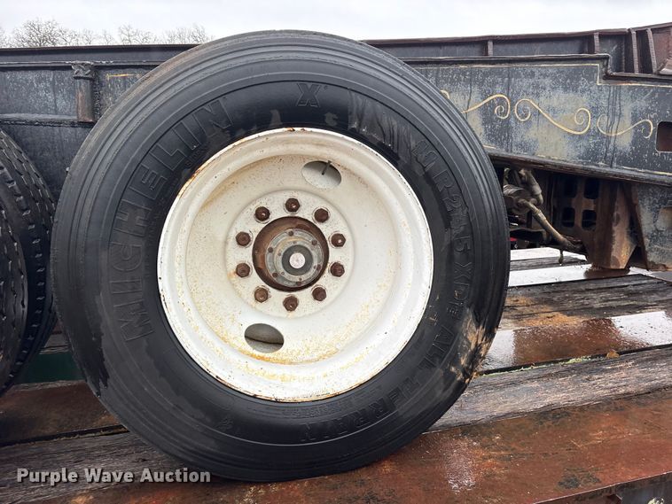image for item EE1436 1964 Loadcraft M4-910-DDSLB lowboy equipment trailer