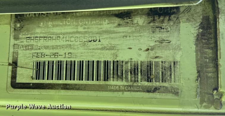 image for item EF2317 1998 International 9100 semi truck