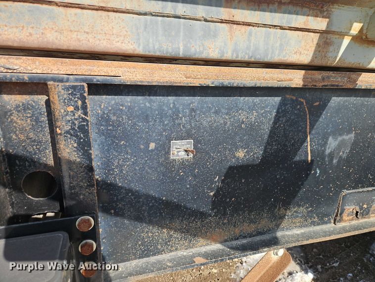 image for item EO4967 1970 Fruehauf  end dump trailer