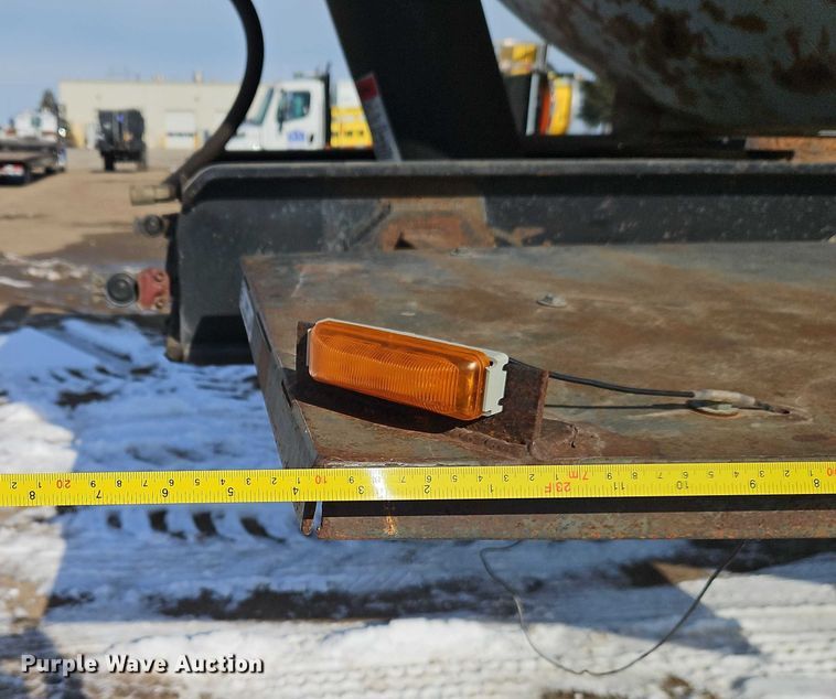 image for item EO4967 1970 Fruehauf  end dump trailer