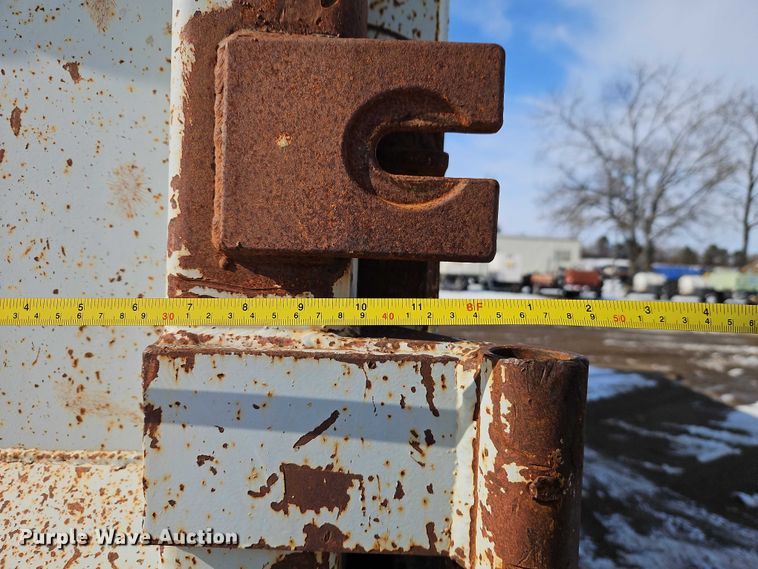 image for item EO4967 1970 Fruehauf  end dump trailer