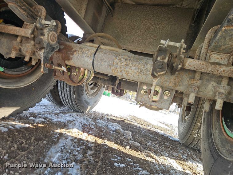 image for item EO4967 1970 Fruehauf  end dump trailer