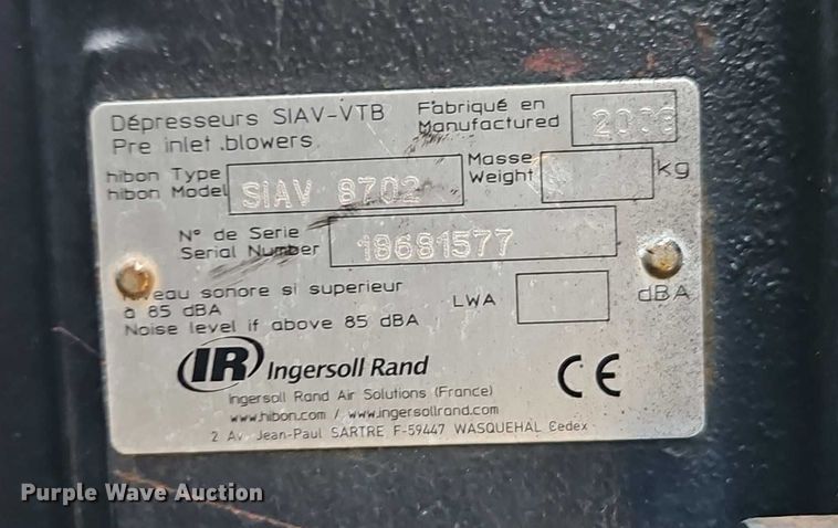 image for item EO4983 2000 Volvo WG sewer jetter truck