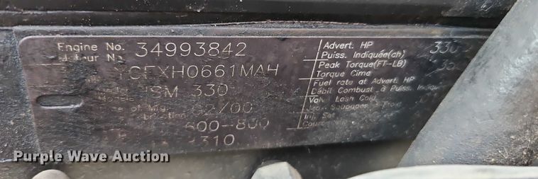 image for item EO4983 2000 Volvo WG sewer jetter truck