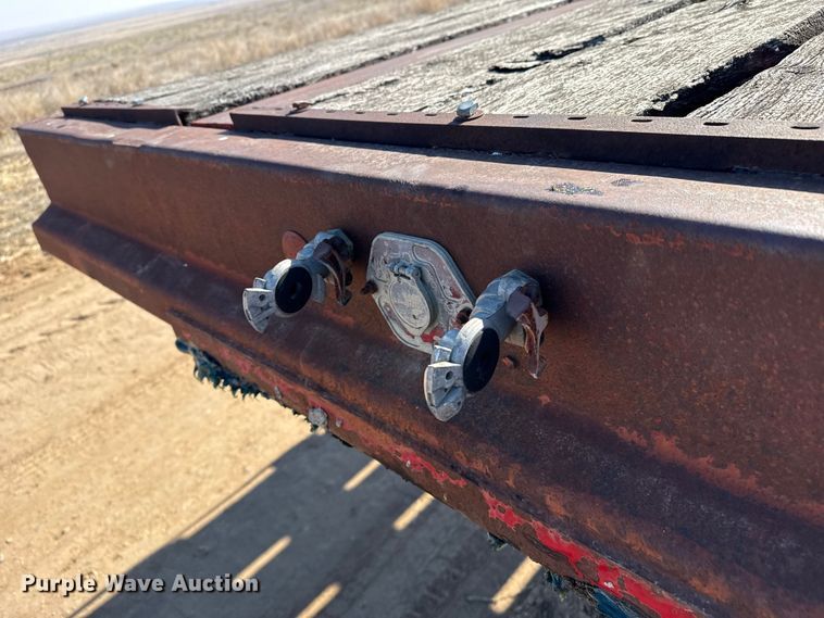 image for item EP2877 1982 Fruehauf PB-J2-DF19-42 drop deck equipment trailer