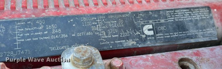 image for item ET6858 2013 Peterbilt 579 semi truck