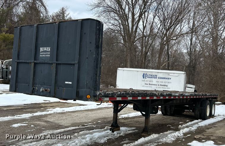 image for item ET6939 1965 Chac Hiboy flatbed trailer