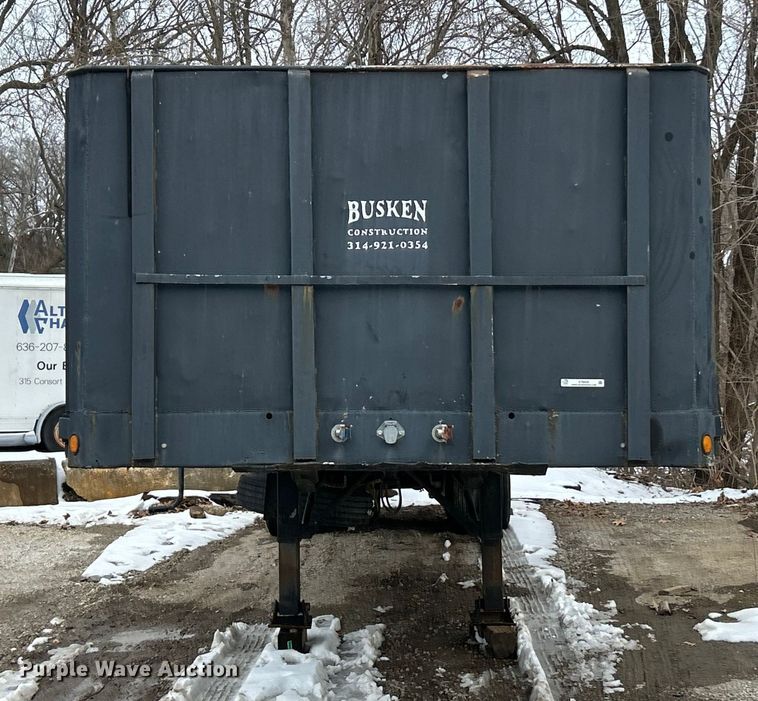 image for item ET6939 1965 Chac Hiboy flatbed trailer