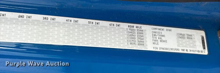 image for item ET7484 2007 Freightliner Business Class M2 box truck