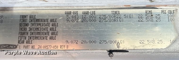 image for item EU7343 1996 Freightliner FLD112 semi truck