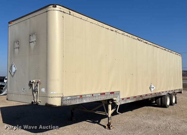 image for item FB3000 1993 Wabash SA-102-11 dry van trailer