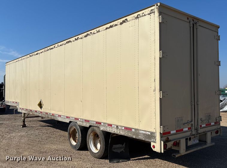image for item FB3000 1993 Wabash SA-102-11 dry van trailer