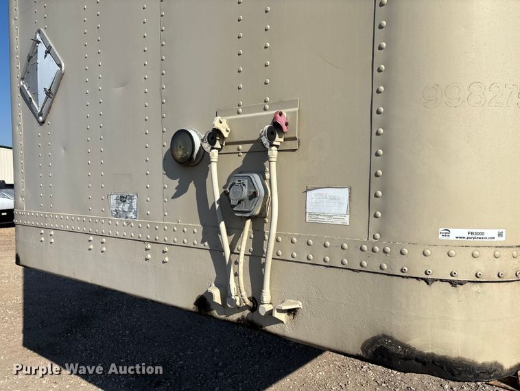 image for item FB3000 1993 Wabash SA-102-11 dry van trailer