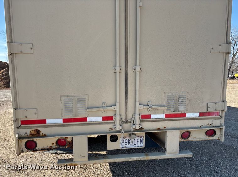 image for item FB3000 1993 Wabash SA-102-11 dry van trailer