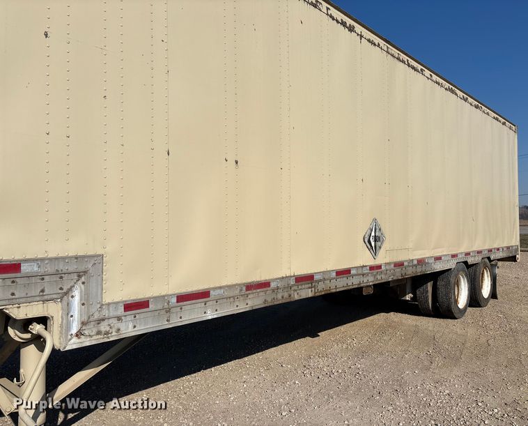 image for item FB3000 1993 Wabash SA-102-11 dry van trailer