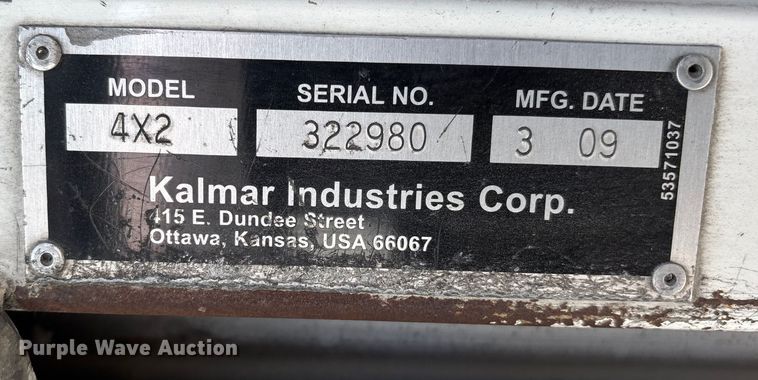 image for item FB5482 2009 Ottawa Kalmar yard truck