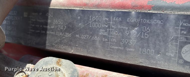 image for item FG0004 2015 Peterbilt 579 semi truck