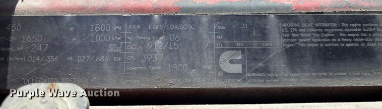 image for item FG0004 2015 Peterbilt 579 semi truck