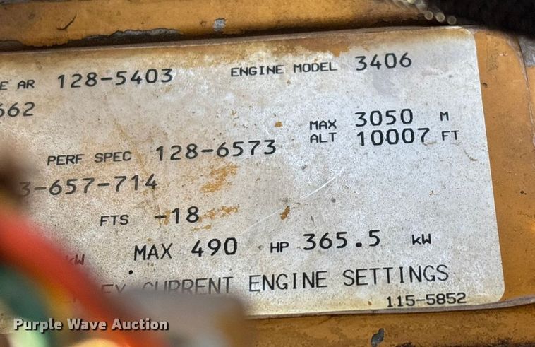 image for item FG0059 1997 Peterbilt 379 semi truck