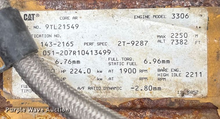 image for item FI1639 1999 Peterbilt 378 vacuum truck