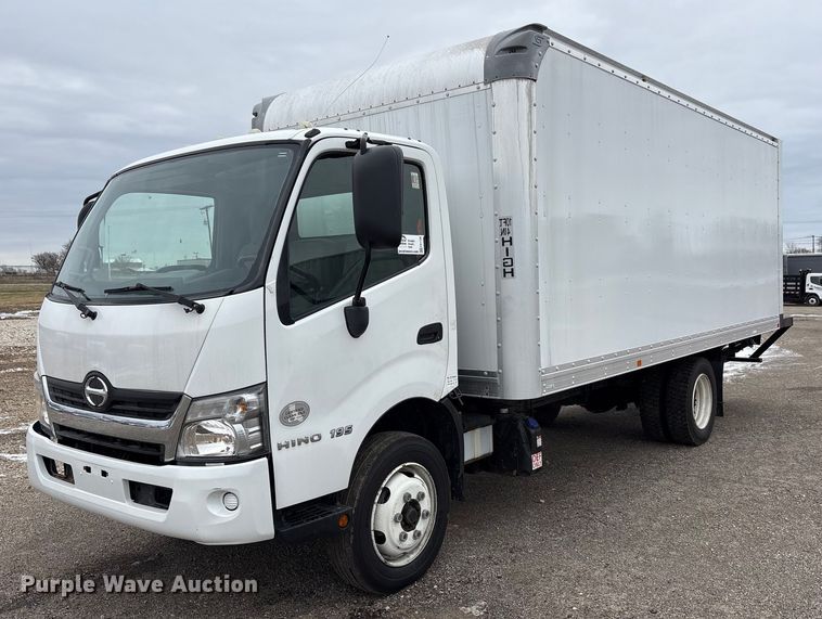 image for item FK1108 2020 Hino 195 box truck