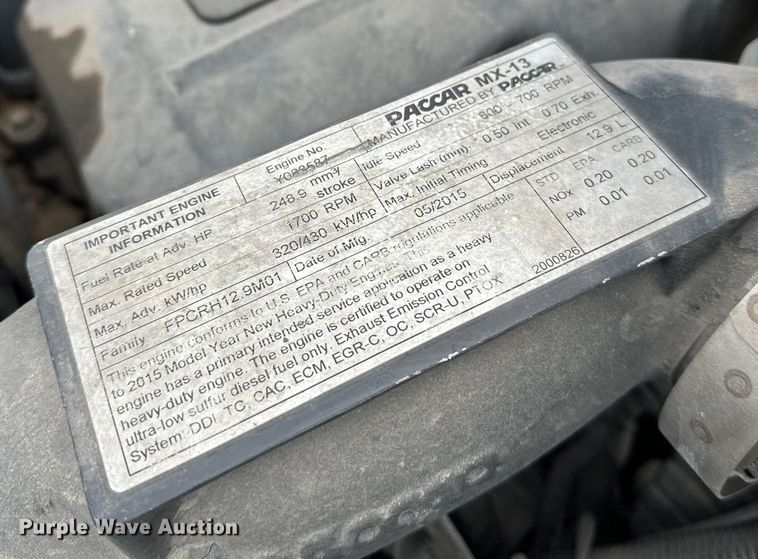 image for item FK1560 2016 Kenworth T880 semi truck