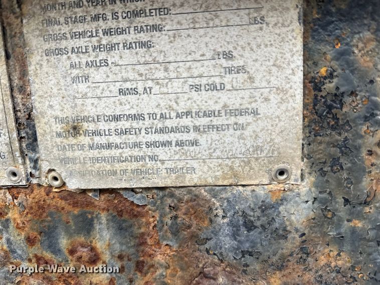 image for item FK1567 1998 Polar asphalt trailer