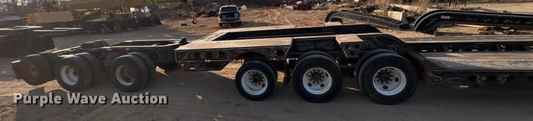 image for item FK2526 1990 Siebert lowboy equipment trailer