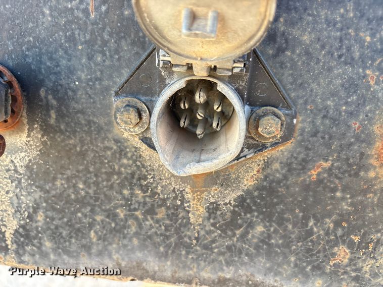 image for item FK2526 1990 Siebert lowboy equipment trailer