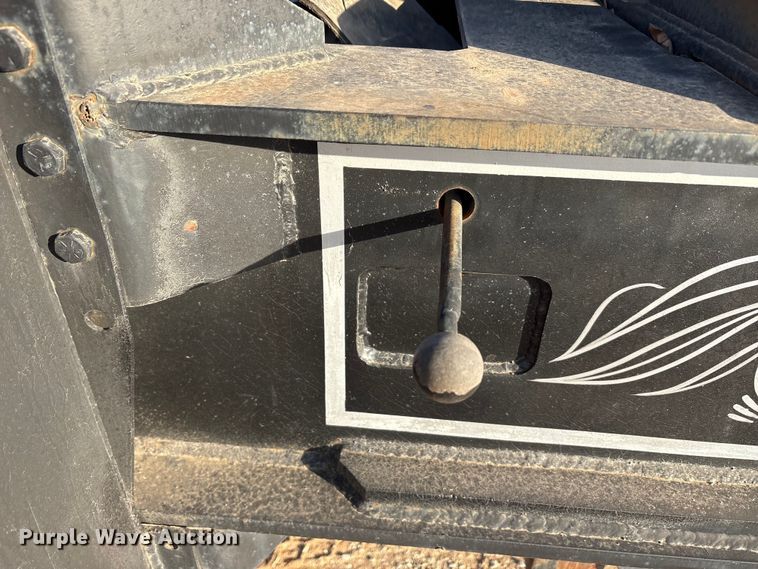 image for item FK2526 1990 Siebert lowboy equipment trailer