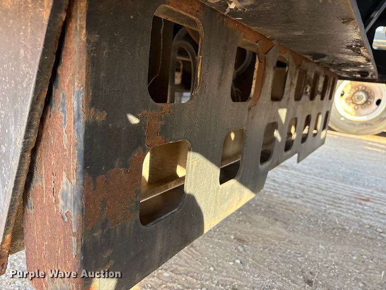 image for item FK2526 1990 Siebert lowboy equipment trailer