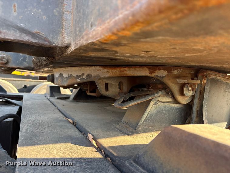 image for item FK2526 1990 Siebert lowboy equipment trailer