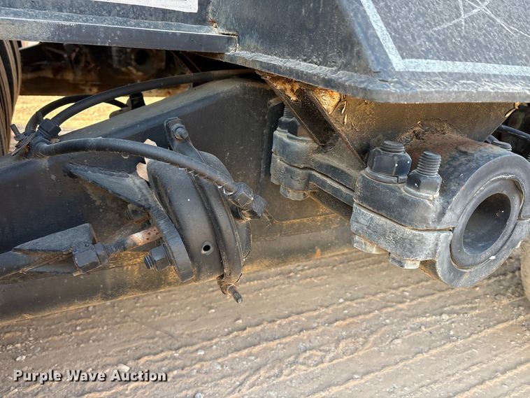 image for item FK2526 1990 Siebert lowboy equipment trailer