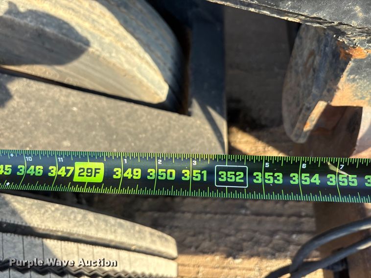 image for item FK2526 1990 Siebert lowboy equipment trailer