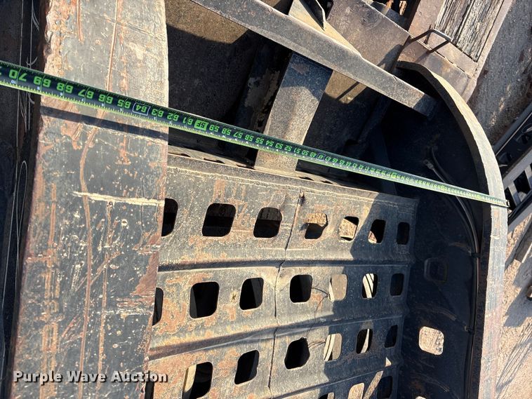 image for item FK2526 1990 Siebert lowboy equipment trailer