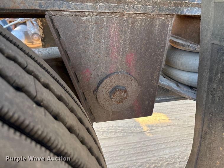 image for item FK2526 1990 Siebert lowboy equipment trailer