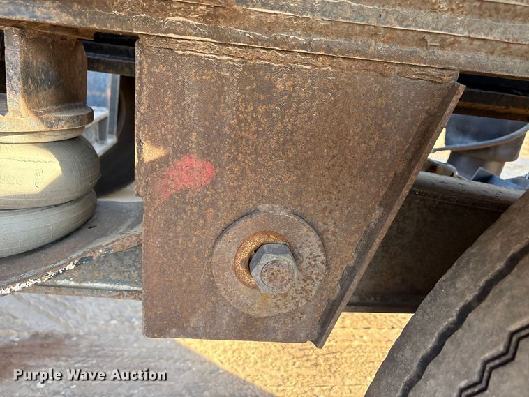 image for item FK2526 1990 Siebert lowboy equipment trailer