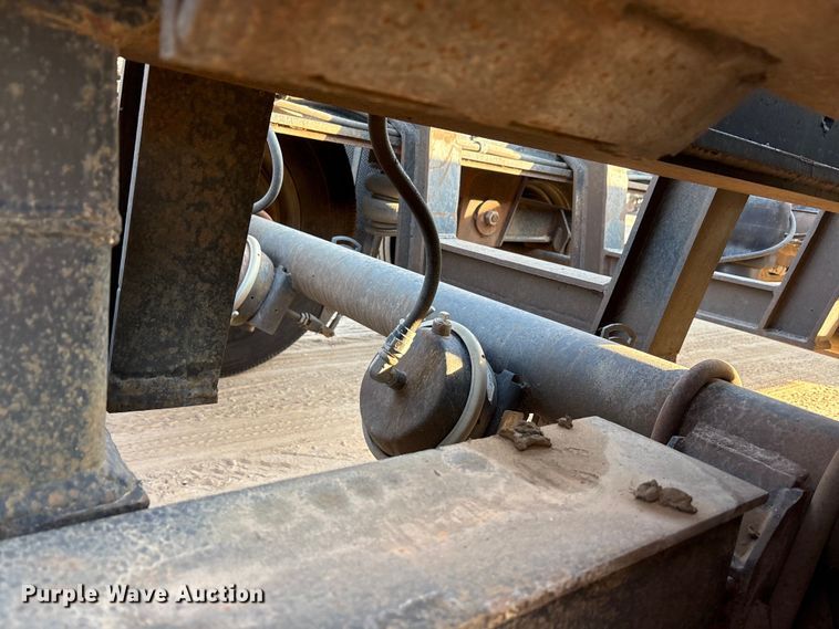 image for item FK2526 1990 Siebert lowboy equipment trailer