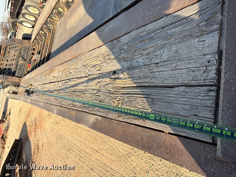 image for item FK2526 1990 Siebert lowboy equipment trailer