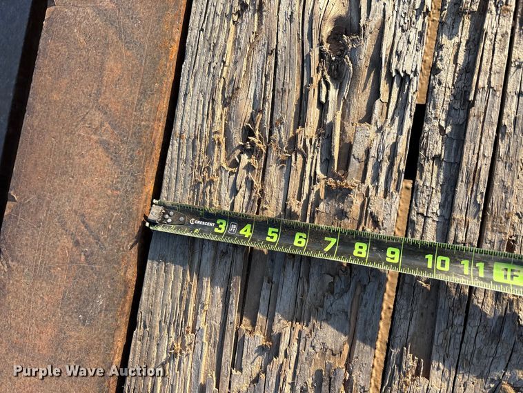 image for item FK2526 1990 Siebert lowboy equipment trailer