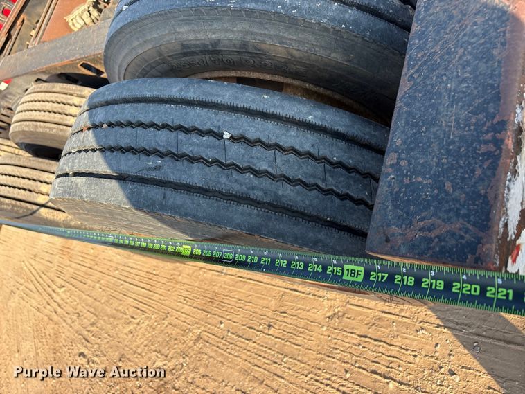 image for item FK2526 1990 Siebert lowboy equipment trailer