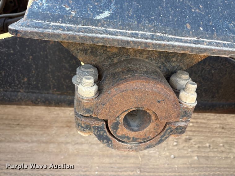 image for item FK2526 1990 Siebert lowboy equipment trailer