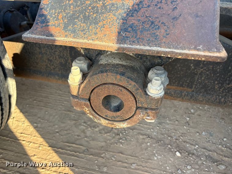 image for item FK2526 1990 Siebert lowboy equipment trailer