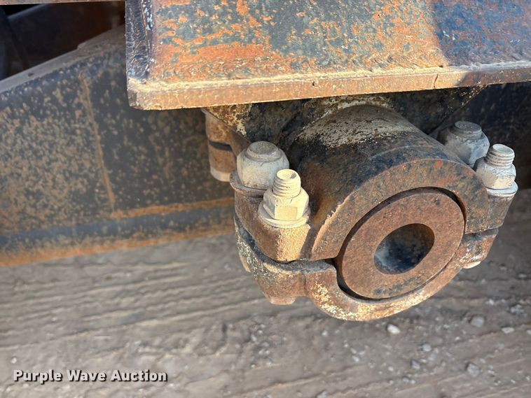 image for item FK2526 1990 Siebert lowboy equipment trailer