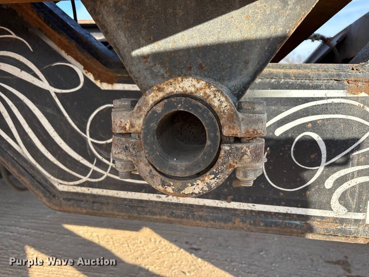 image for item FK2526 1990 Siebert lowboy equipment trailer