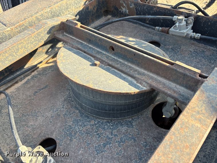 image for item FK2526 1990 Siebert lowboy equipment trailer